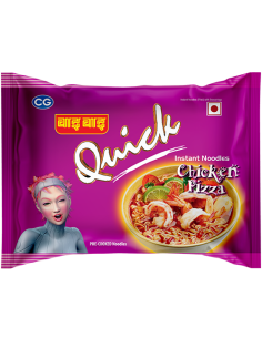 Wai Wai Quick Chicken Pizza