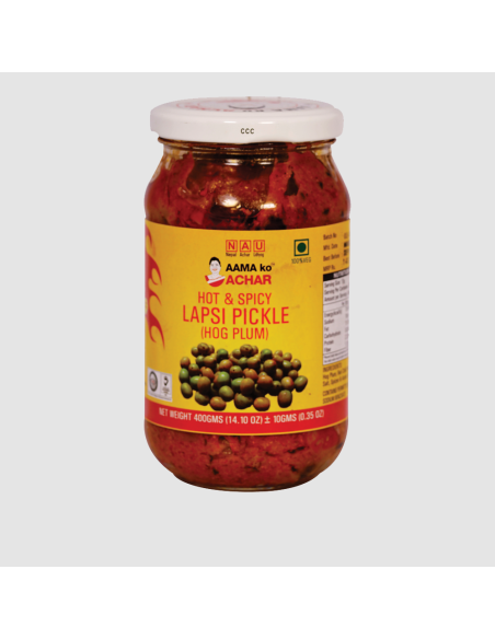 Hot & Spicy Lapsi Pickle - Authentic Nepali Achaar, 380g – Aama Ko Achar Hot & Spicy Lapsi Pickle - Authentic Nepali Achaar, 380g – Aama Ko Achar