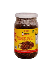 Gundruk (Dried Greens) Pickle - Authentic Nepali Achaar, 380g – Aama Ko Achar