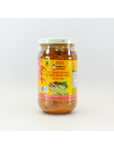 Hot Cherry Pickle and Bamboo Shoot Pickle - Authentic Nepali Achaar, 380g – Aama Ko Achar